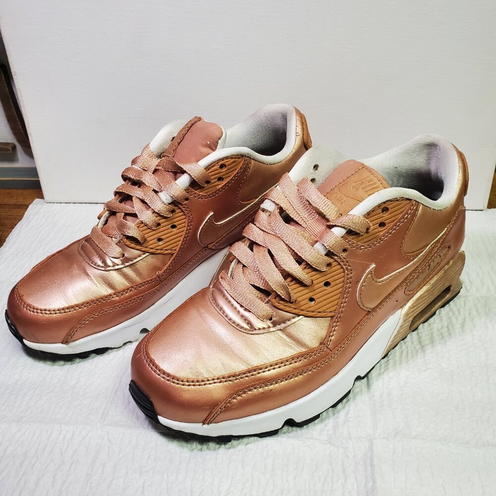 Air Max 90 SE GS 'Metallic Bronze'